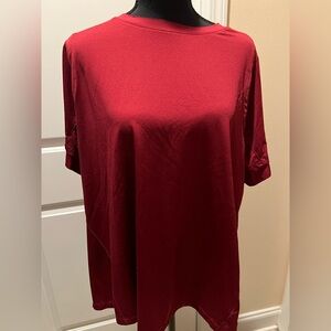 Avia Rich Red Short Sleeve Women's Tee